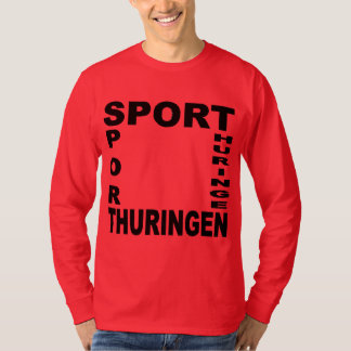 Tiefgrünes T-Shirt SPORT THURINGEN