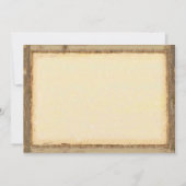 Tiefkorallengpflanzenschatten Herz-Leaf-Baum Einladung (Rückseite)