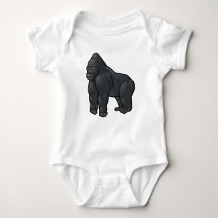 Tiefland-Gorilla Baby Strampler