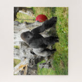 Tiefland Silverbackgorilla Puzzle (Vertikal)