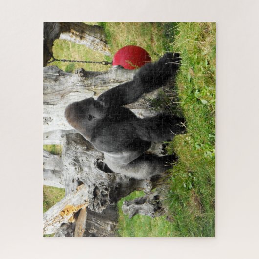 Tiefland Silverbackgorilla Puzzle (Vertikal)