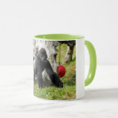 Tiefland Silverbackgorilla Tasse (VorderseiteRechts)