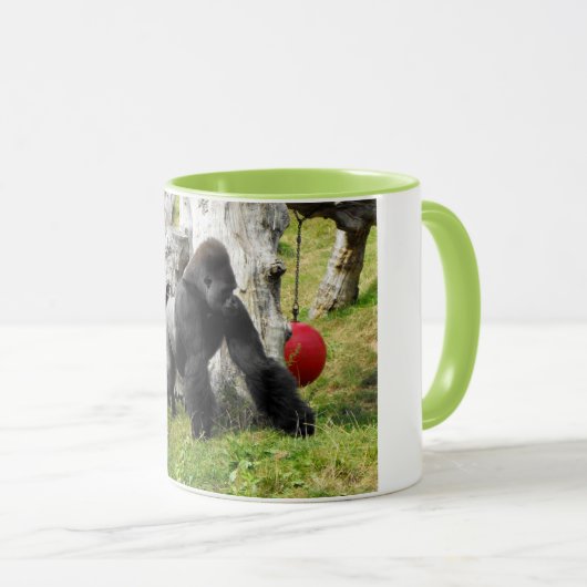Tiefland Silverbackgorilla Tasse (VorderseiteRechts)