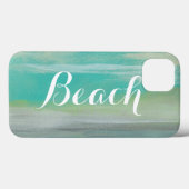 Tiefland-Strand I Case-Mate iPhone Hülle (Rückseite (Horizontal))