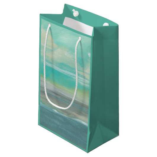 Tiefland-Strand I Kleine Geschenktüte (Vorderseite Schrägansicht)