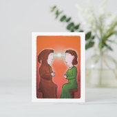 Tiefpass-Coachingkarte IMAGILUS Postkarte (Stehend Vorderseite)