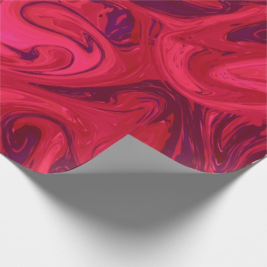 Tiefpurpurne gemarmorte Beschaffenheit, reiche Geschenkpapier (Ecke)