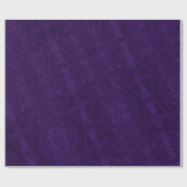 Tiefpurpurne Linie MattPackpapier 30 x 6 Geschenkpapier (Flach)