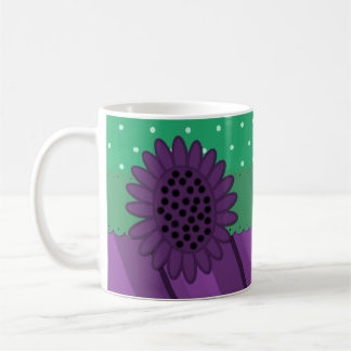 Tiefpurpurne Shasta Kaffee-Tasse Kaffeetasse