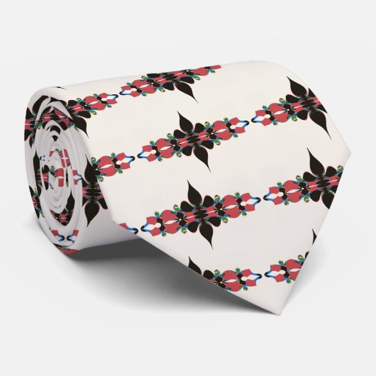 'TieFract0987' Krawatte (Gerollt)