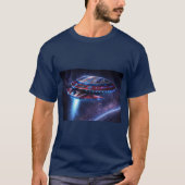 Tiefraumkreuzer  T-Shirt (Vorderseite)
