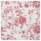 Tiefrosa Blumenrankenmuster Stoff (Muster)