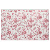 Tiefrosa Blumenrankenmuster Stoff (Fat Quarter (45,7 x 55,9 cm))