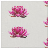 Tiefrosa Lotos-Blumen Stoff (Nahaufnahme)