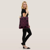 Tiefrosa Persisch Tasche (Am Model)