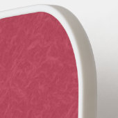 Tiefrosa strukturiertes, wirbelndes Muster Pickleball Schläger (Linke Seite)