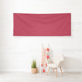 Tiefrosa Textur-Wirbelmuster Banner (Insitu)