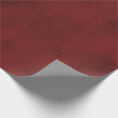 Tiefrot Geschenkpapier (Ecke)