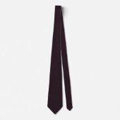 Tiefrote Aubergine Krawatte (Vorderseite)