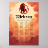 Tiefrote Glut – Der Löwe des brennenden Schicksals Poster (Vorne)