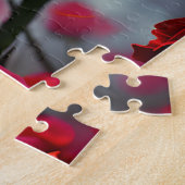 Tiefrote Rose, Puzzle (Seite)
