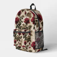 Tiefrote Rosen mit dunkelgrünen Blättern