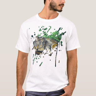 Tiefschlaf - handgefertigtes Kunstwerk  T-Shirt