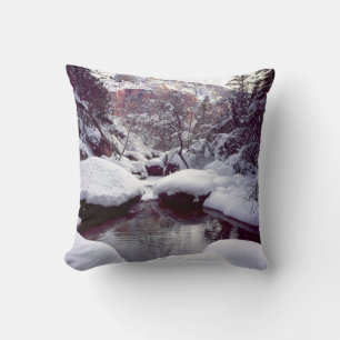 Tiefschnee in den mittleren Emerald Pools Kissen