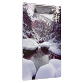 Tiefschnee in den mittleren Emerald Pools Klemmbrett (Rechts)