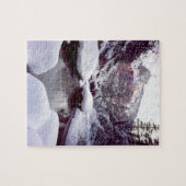 Tiefschnee in den mittleren Smaragdpools Puzzle (Horizontal)