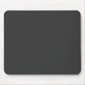 Tiefschwarz Mousepad (Vorne)