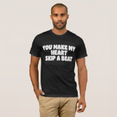Tiefschwarze Leere T-Shirt (Vorne ganz)