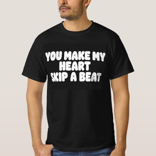 Tiefschwarze Leere T-Shirt (Vorderseite)