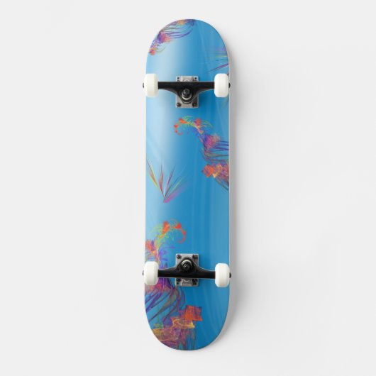 Tiefsee - cooles und schönes Design - Skateboard (Vorderseite)