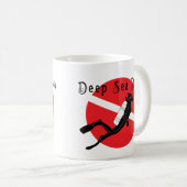 Tiefsee-Diva Kaffeetasse (VorderseiteRechts)