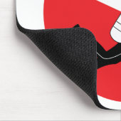 Tiefsee-Diva Mousepad (Ecke)