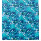 Tiefsee Duschvorhang (Vorderseite)