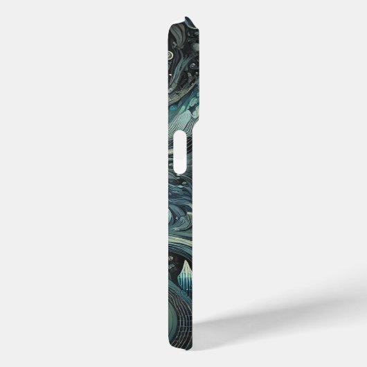 Tiefsee-Fall Case-Mate iPhone Hülle (Rückseite / Rechts)