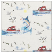 Tiefsee-Fischen-Gewebe Stoff (Nahaufnahme)