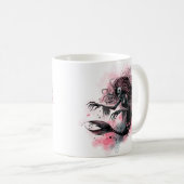 Tiefsee-Meerjungfrau Kaffeetasse (VorderseiteRechts)