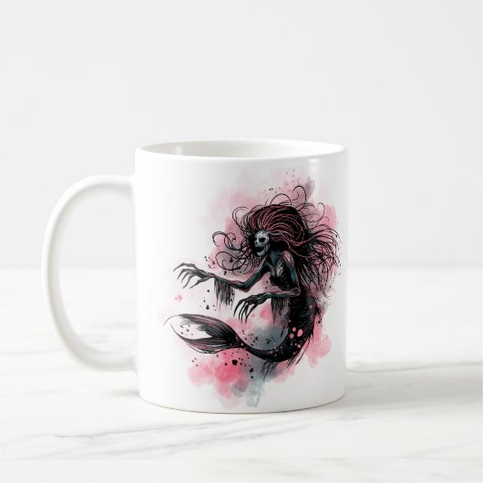 Tiefsee-Meerjungfrau Kaffeetasse (Links)