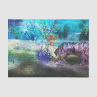 Tiefsee-Meerjungfrau Seidenpapier