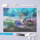 Tiefsee-Meerjungfrau Seidenpapier (Handwerk)