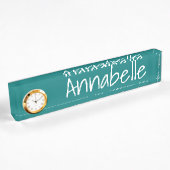 Tiefsee Namensplakette