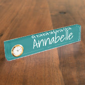 Tiefsee Namensplakette (Seite)