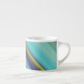 Tiefsee-Ozean Blautöne Espressotasse (Rechts)