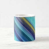 Tiefsee-Ozean Blautöne Kaffeetasse (Mittel)