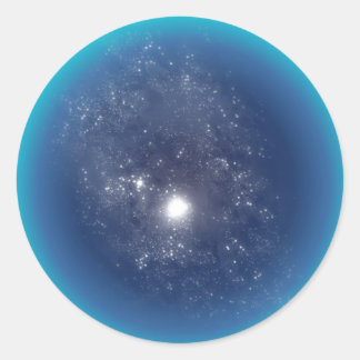 Tiefsee Runder Aufkleber