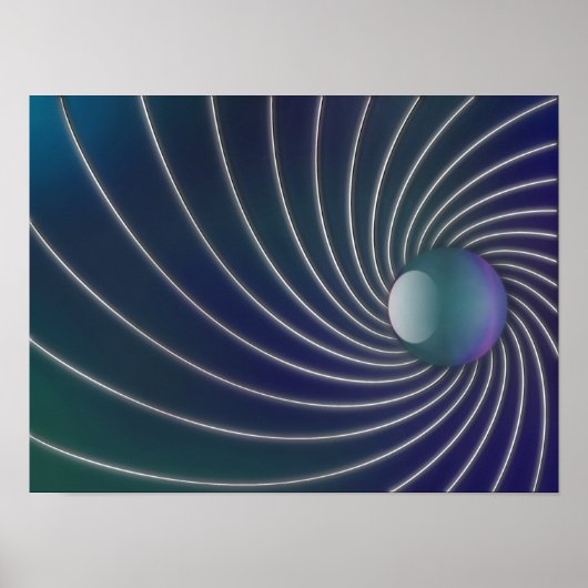 Tiefsee-Spiralen drucken Poster (Vorne)