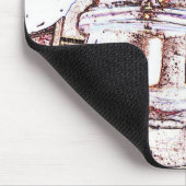 Tiefsee-Taucher Mousepad (Ecke)